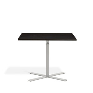 Silver Boost Gas-Lift Table Rectangle Wenge