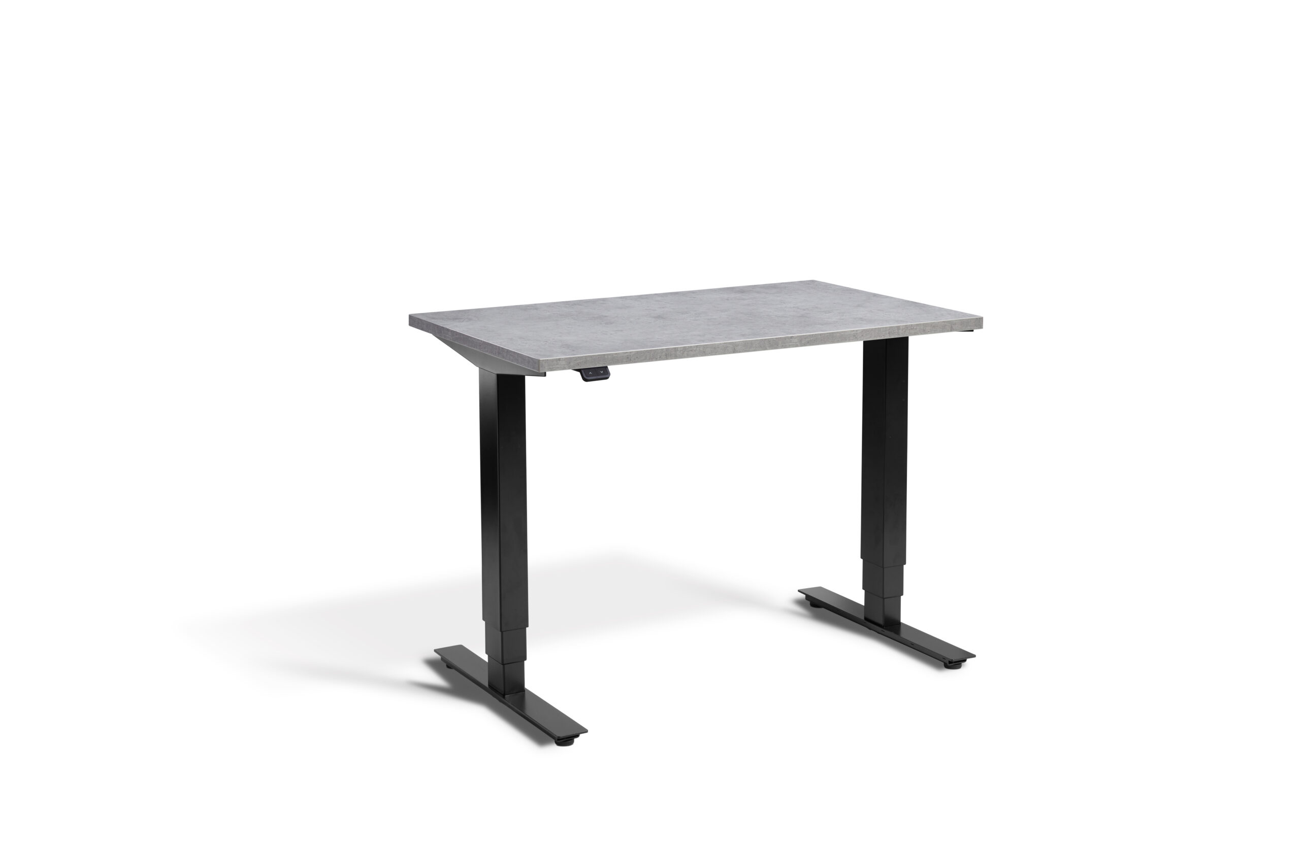 The Mini Desk - Black Frame - Height Adjustable Desk By Lavoro Design