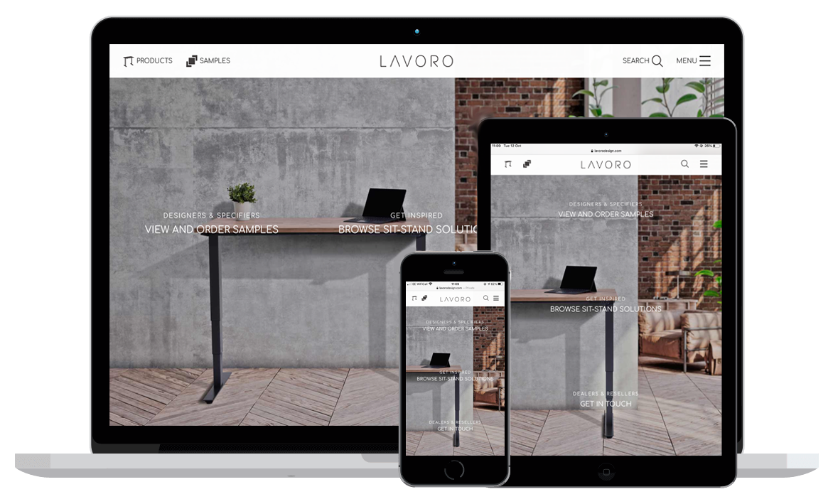 Lavoro Design New Website