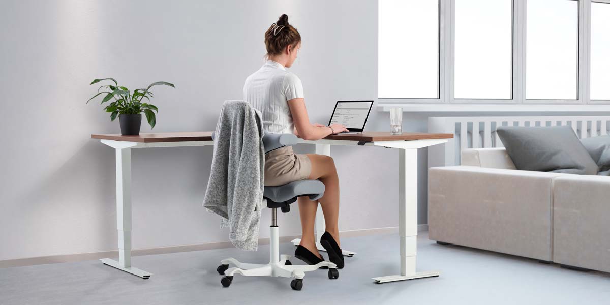 Advance Corner - Height Adjustable Desk By Lavoro Design