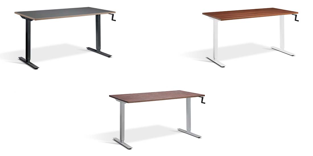 Choosing a manual height adjustable desk - Height Adjustable Desks By Lavoro Design