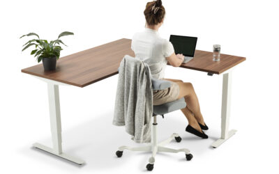 Why use a height-adjustable corner desk?