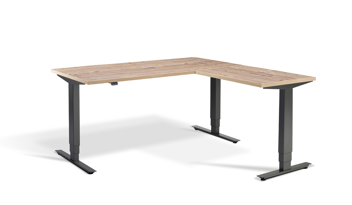 Why use a height-adjustable corner desk? - Blog post by Lavoro Design