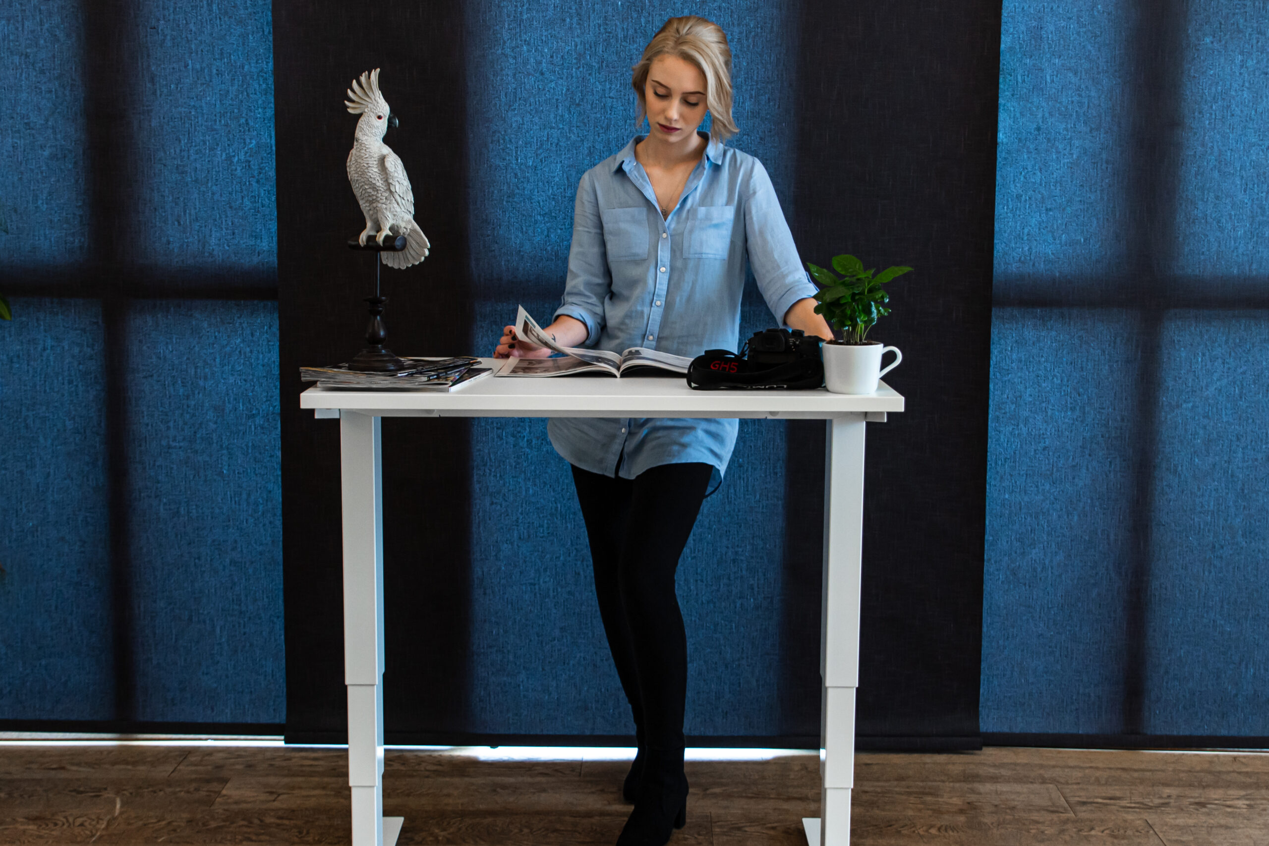Standing Desk For Small Spaces - Height Adjustable Desks By Lavoro Design